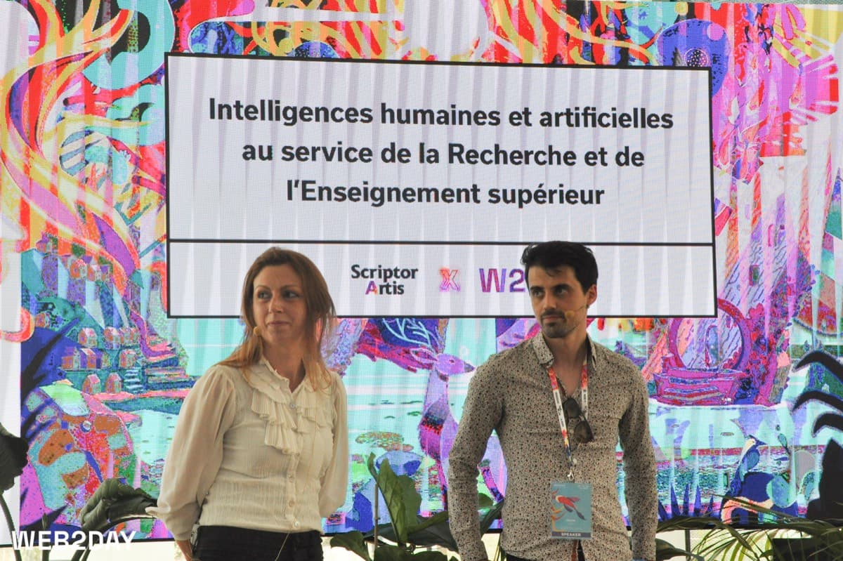 Barbara and Marvin at Web2day 2022